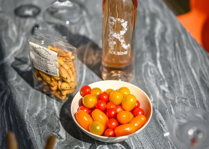 公寓 Le Sun Piscine Toit Terrasse 芒通